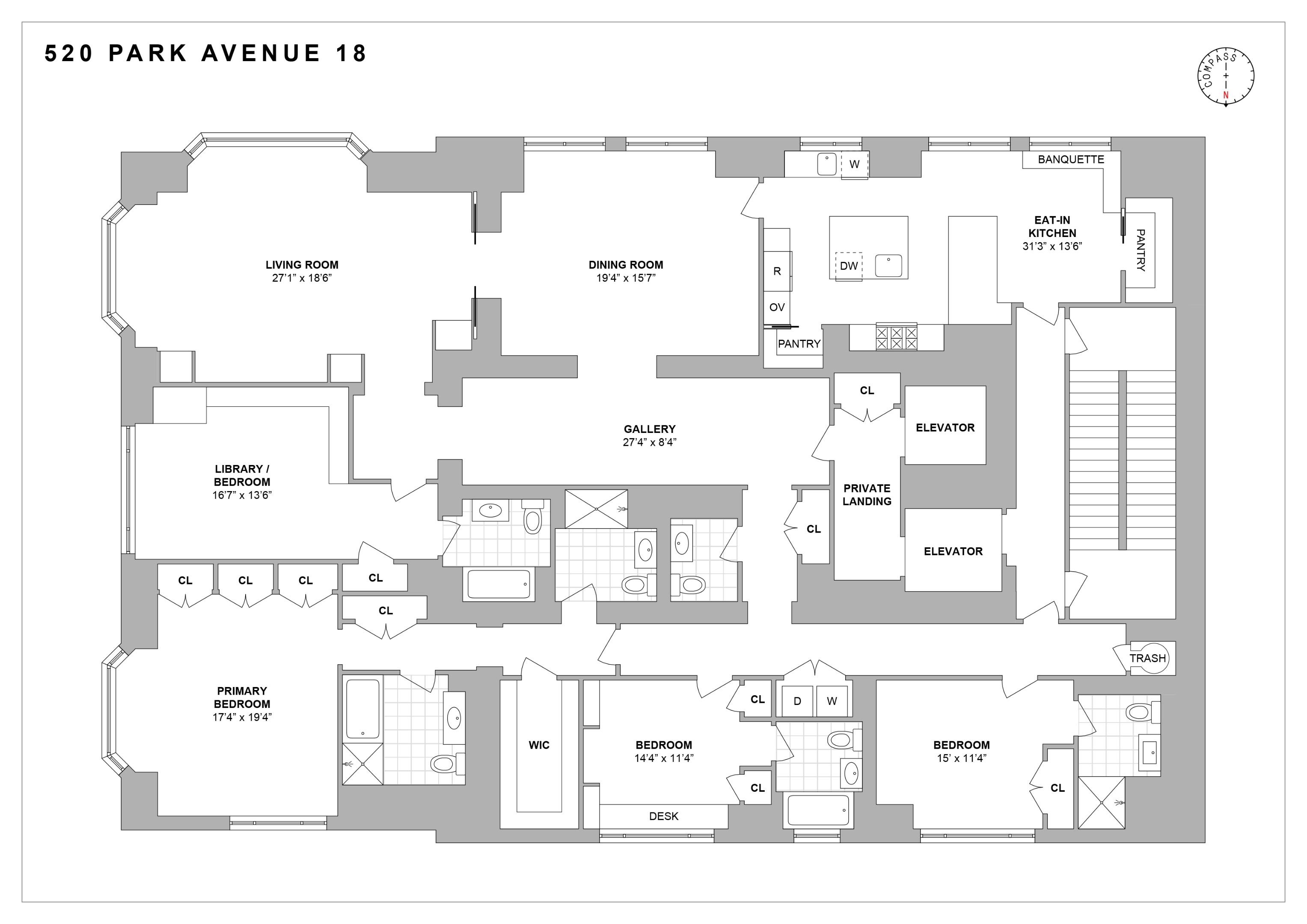 520 Park #18 Manhattan, NY 10065