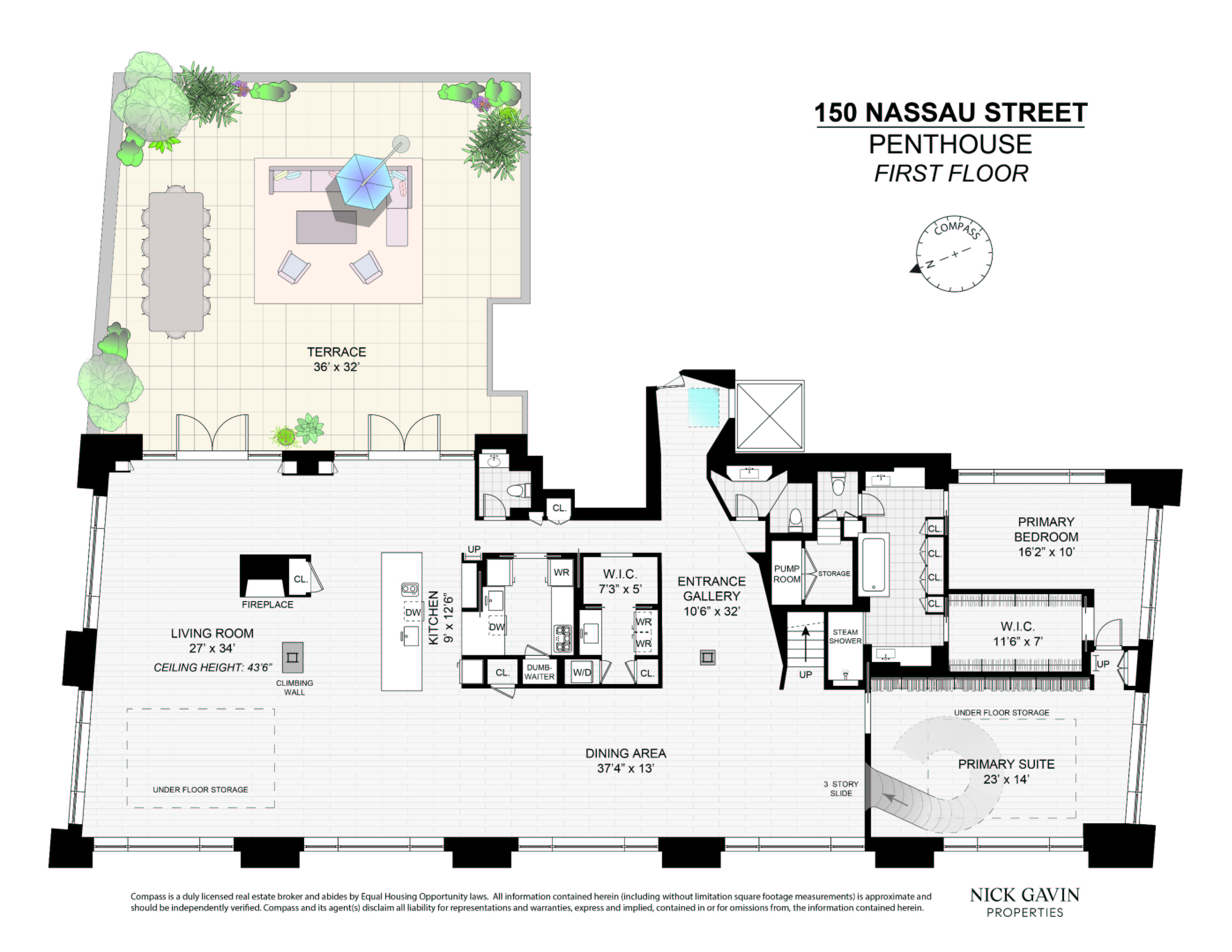 150 Nassau #PH Manhattan, NY 10038