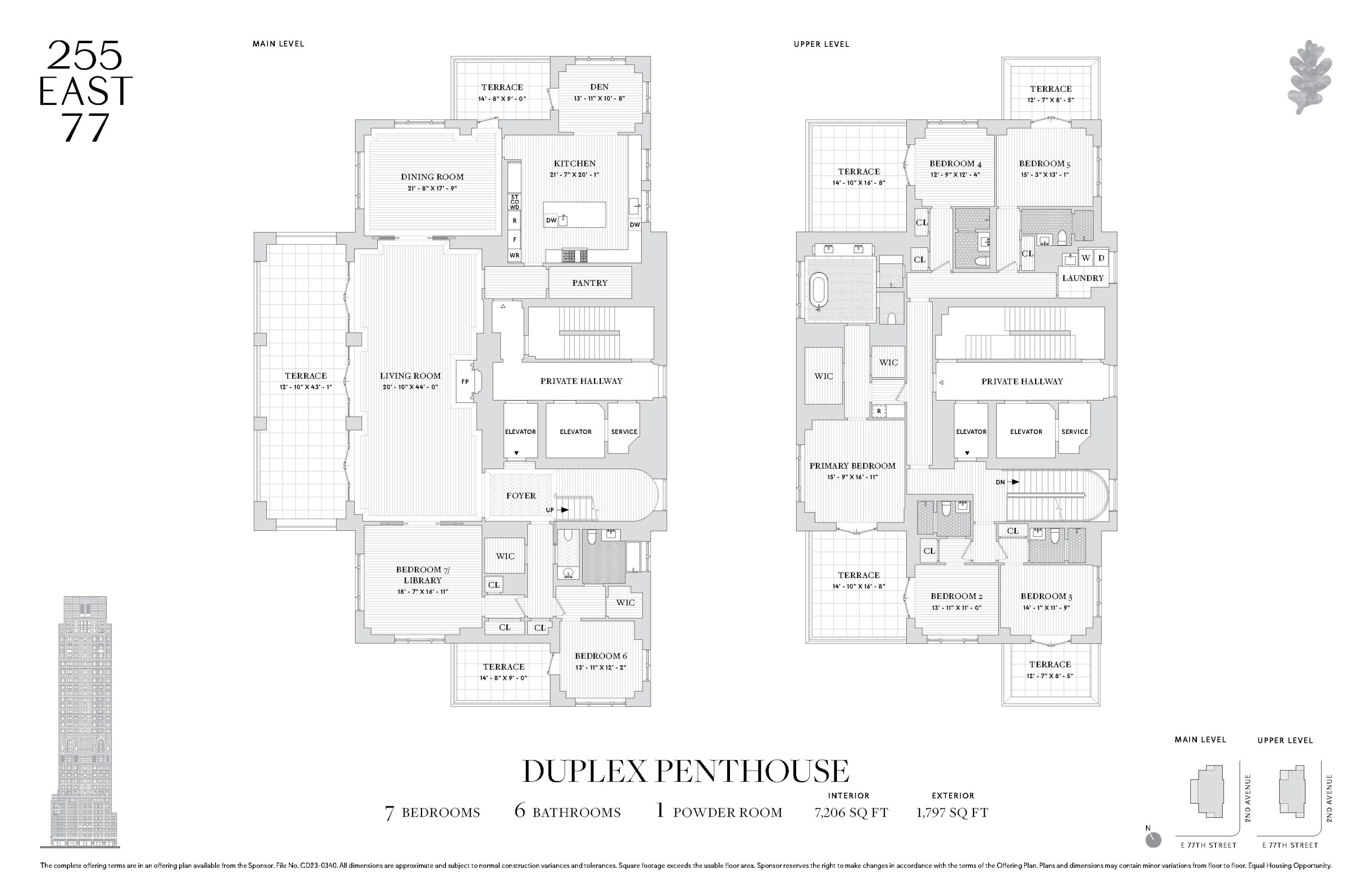 255 E 77th #PHDUPLEX Manhattan, NY 10075