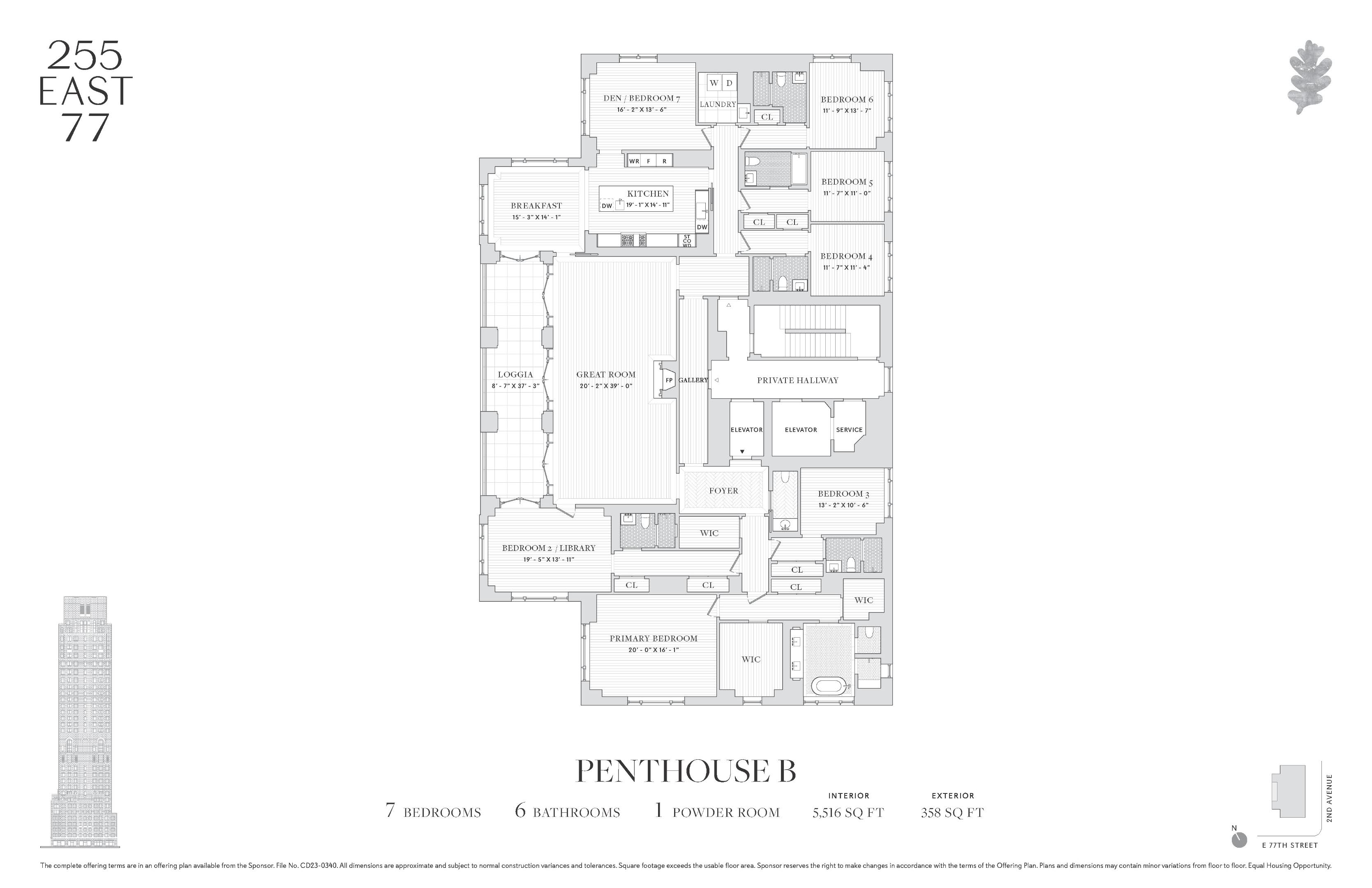 255 E 77th #PHB Manhattan, NY 10075