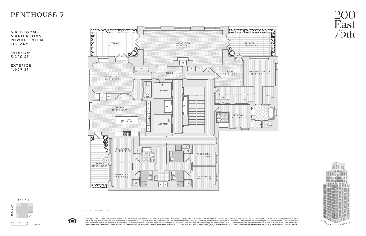 200 E 75th #PH5 Manhattan, NY 10021