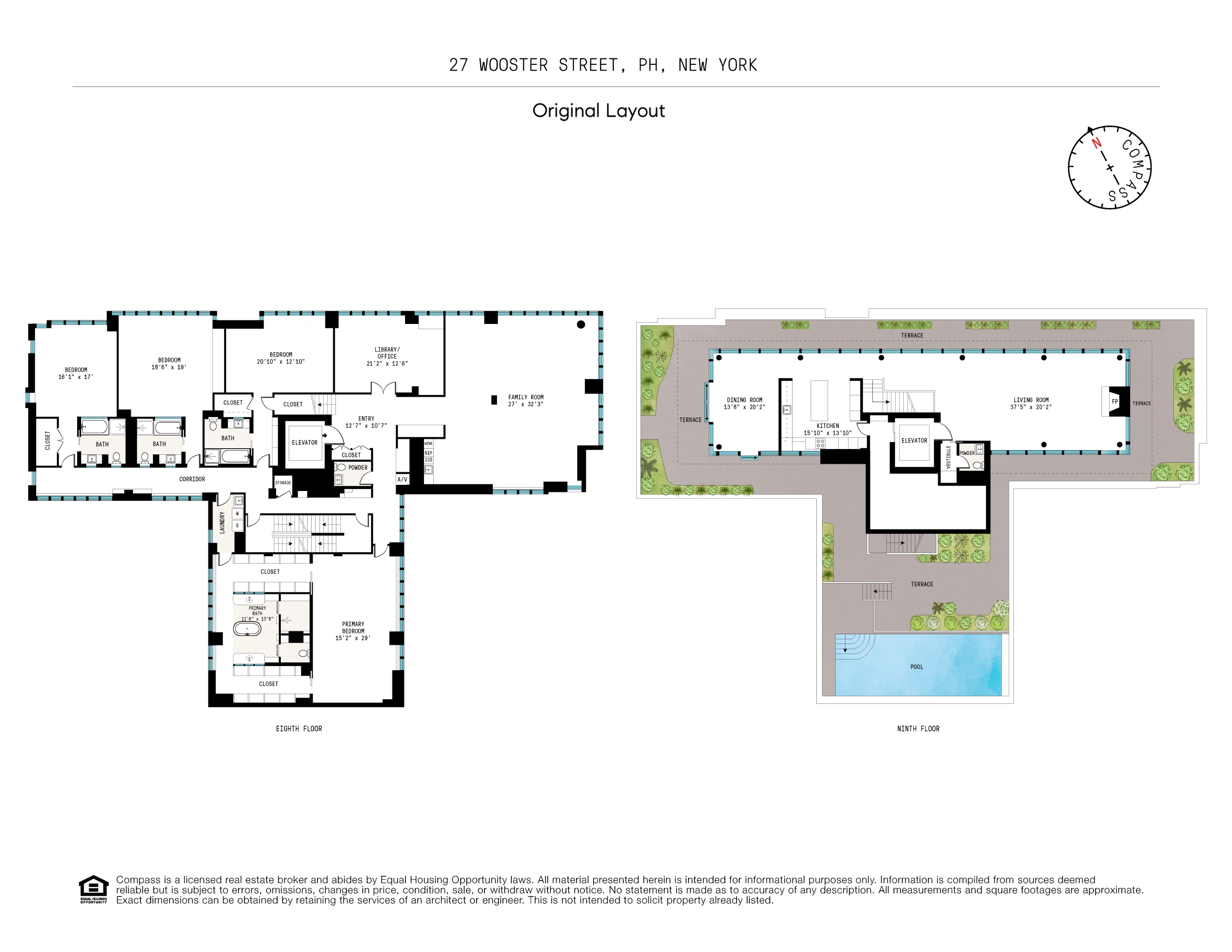 27 Wooster #PH Manhattan, NY 10013