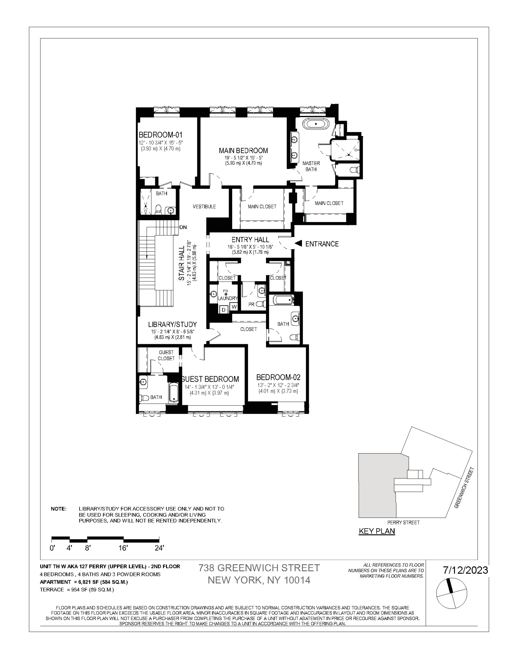 125 Perry #THW Manhattan, NY 10014