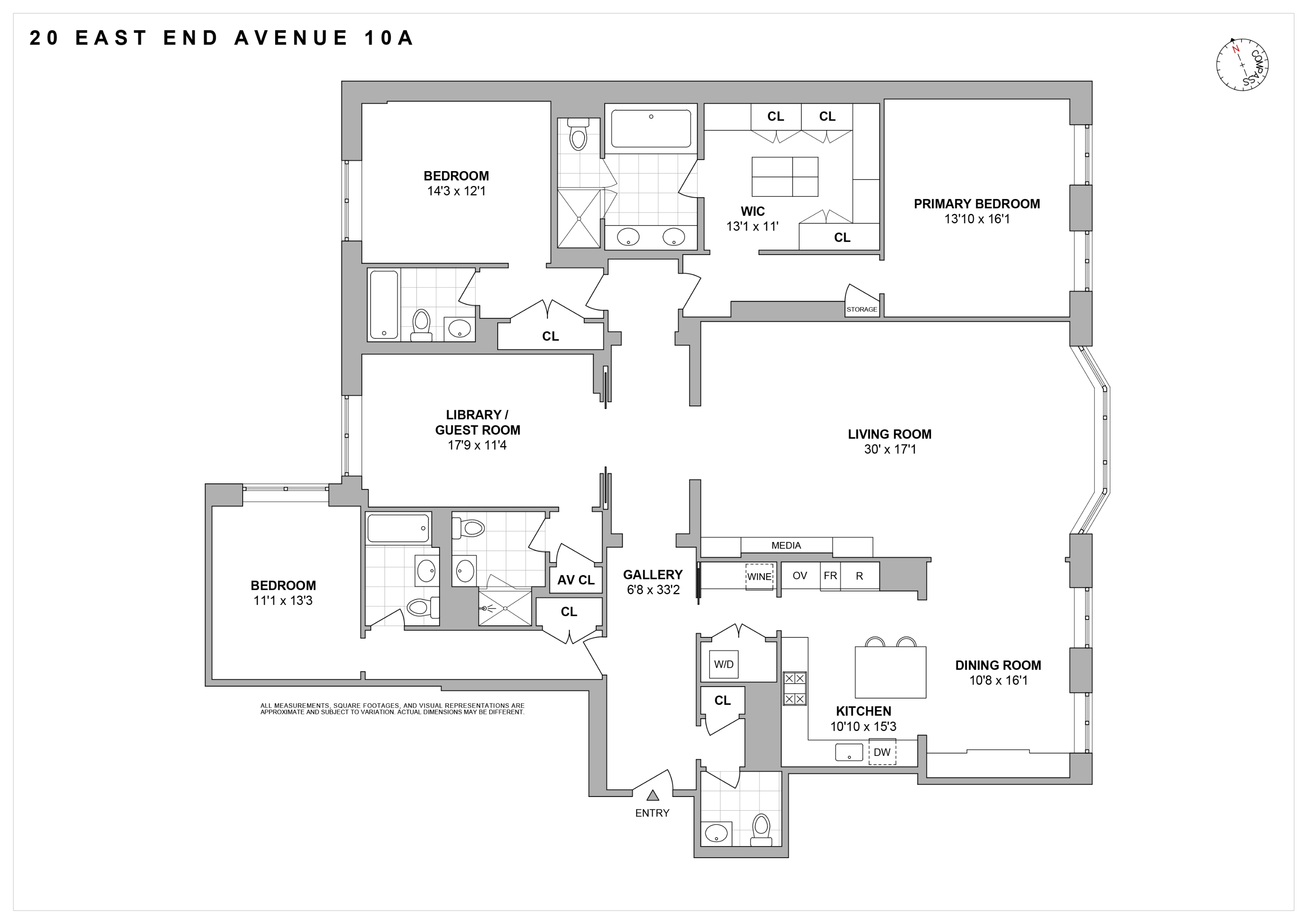 20 E End #10A Manhattan, NY 10028