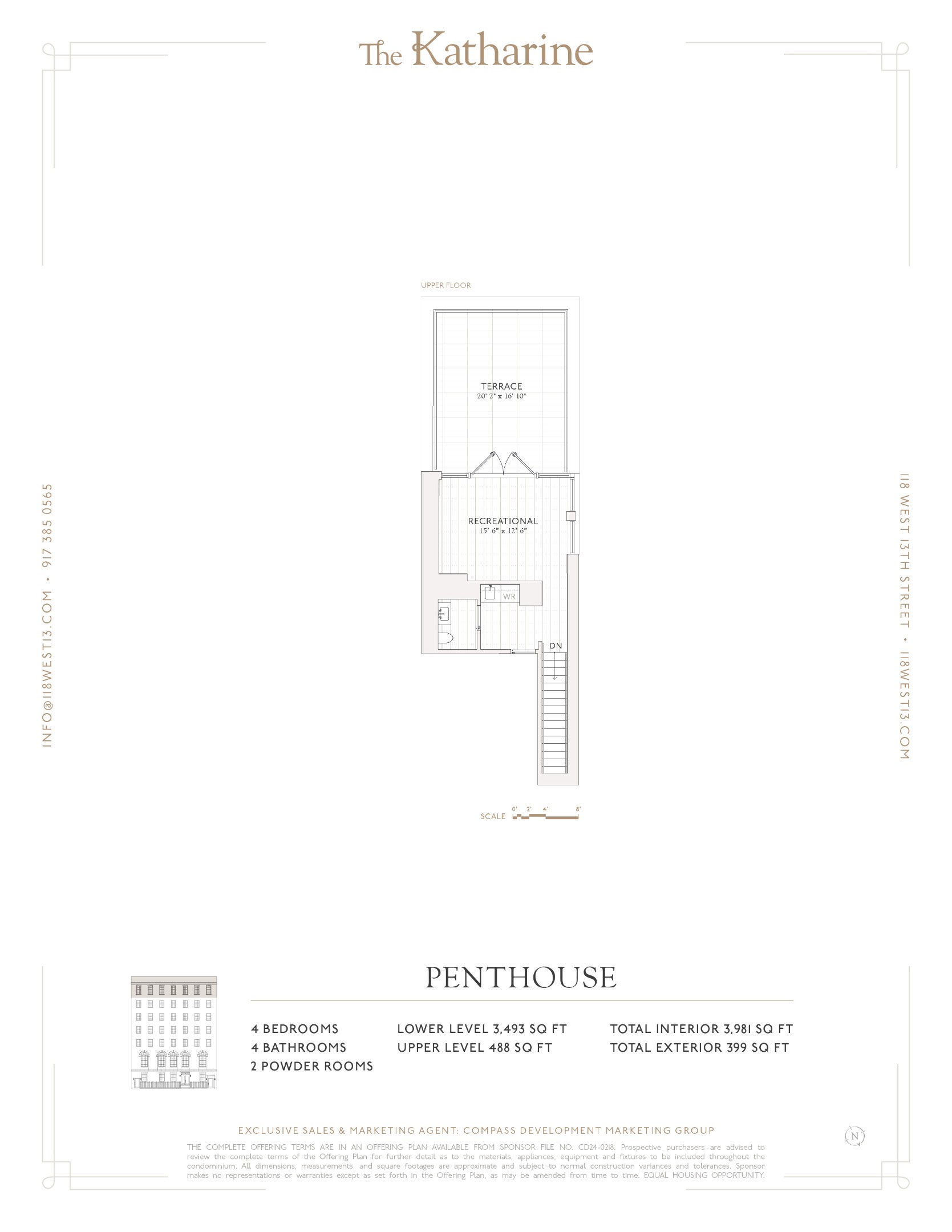 118 W 13th #PH Manhattan, NY 10011