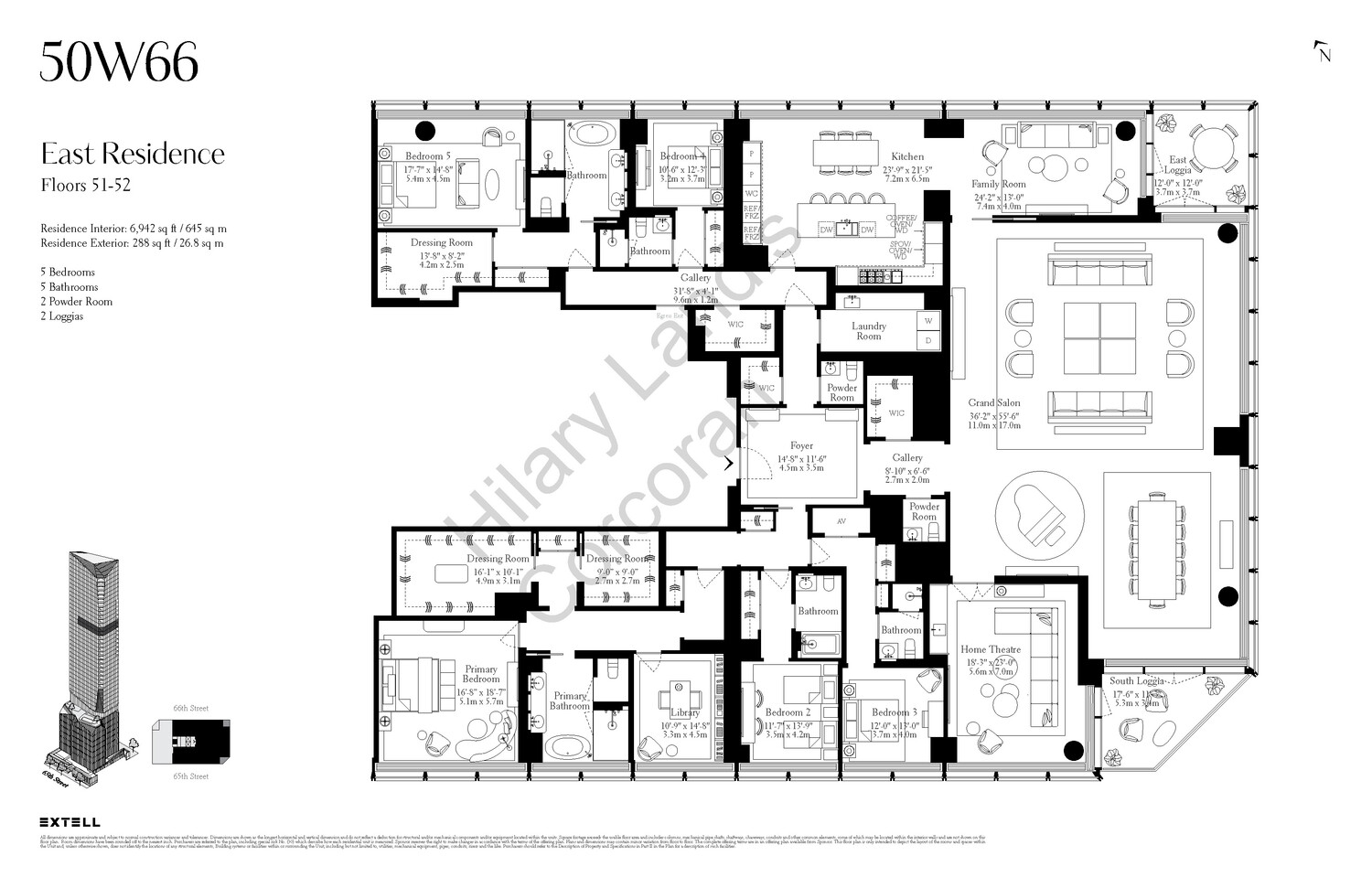 50 W 66th #51E Manhattan, NY 10023